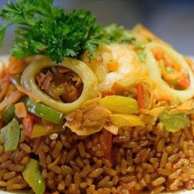 Rice With Squid