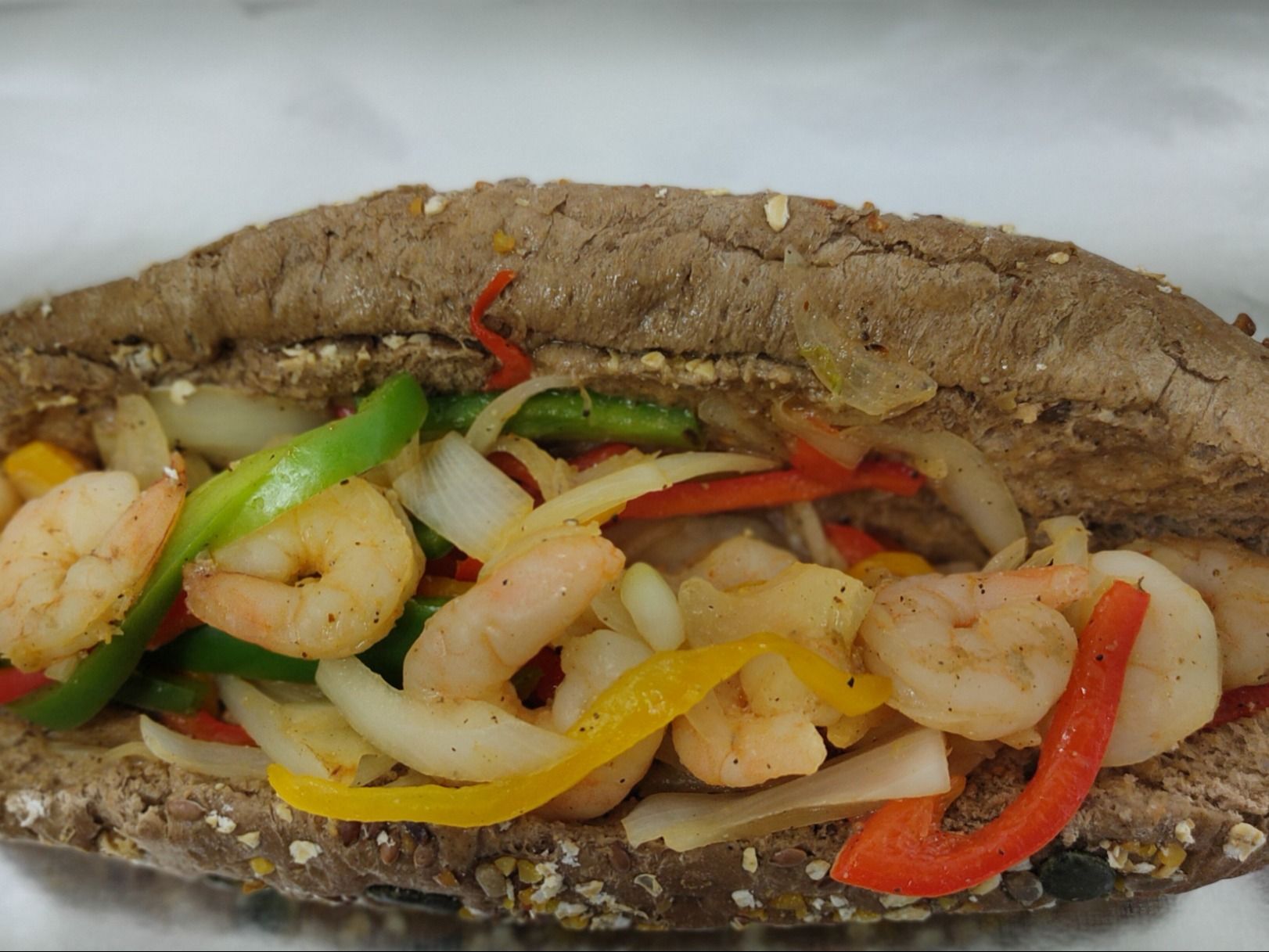 Shrimps Sandwich