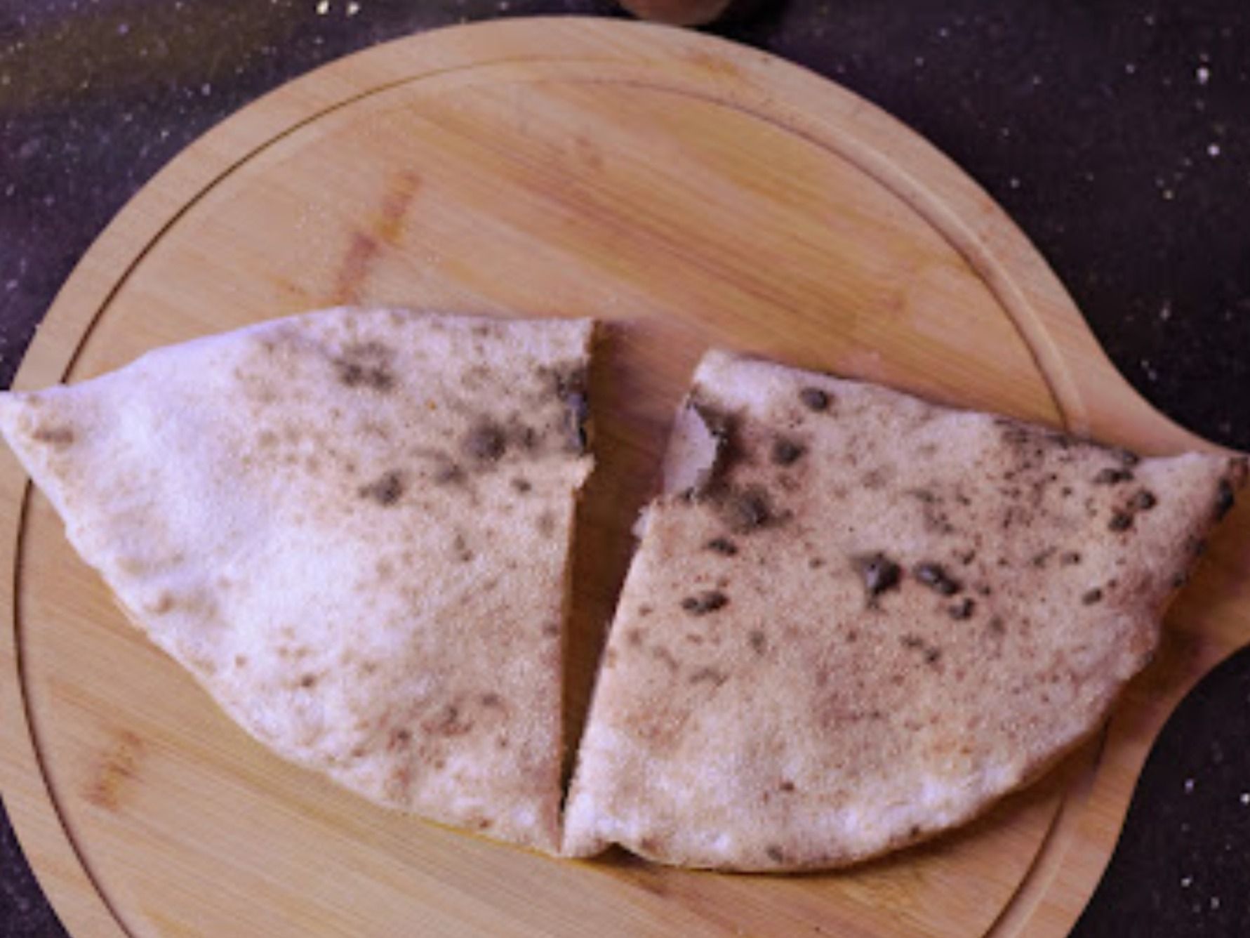 Calzone Turkey e mushroom