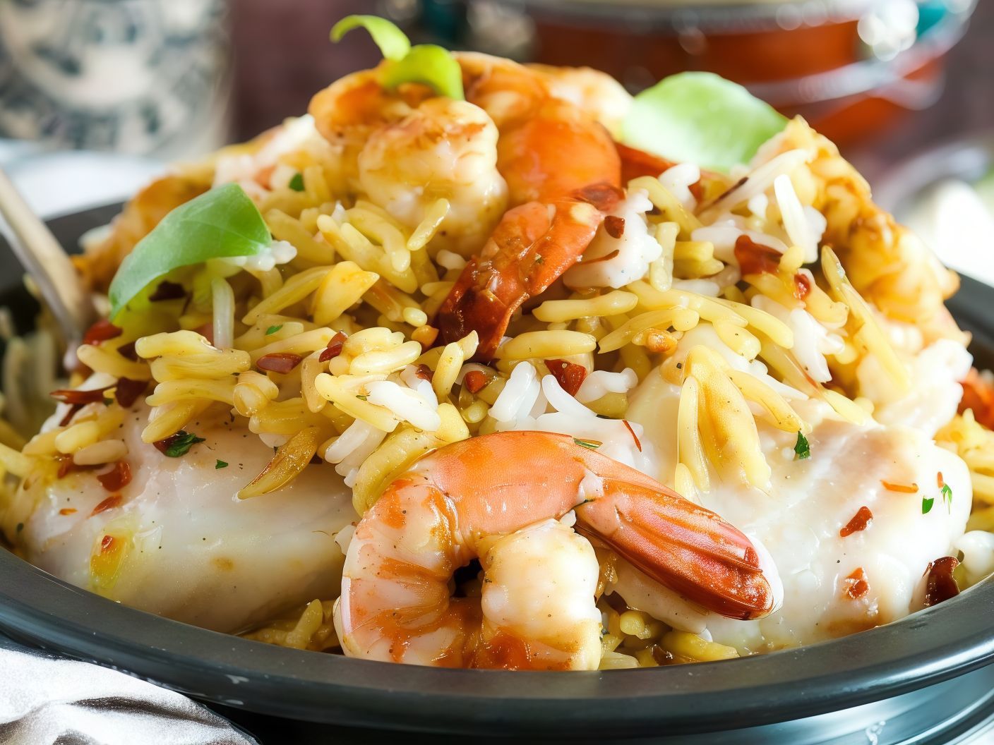 Basmati Mix Seafood