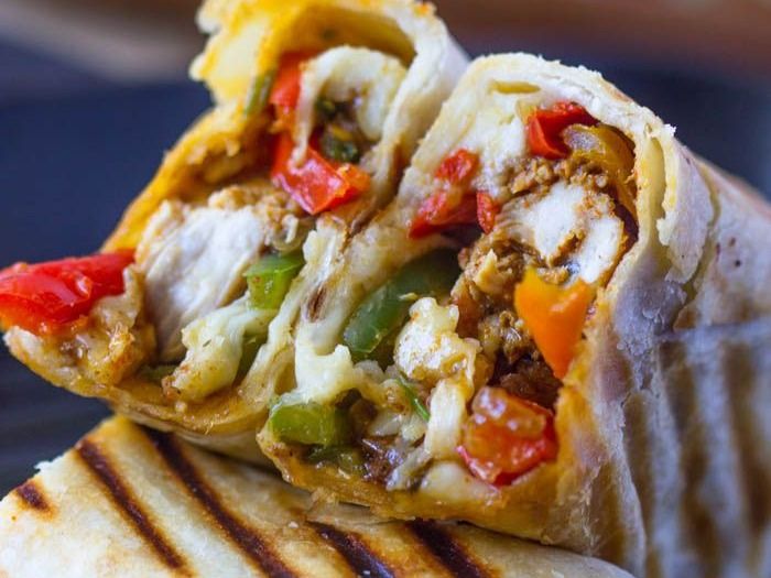 Fajita Chicken Wrap