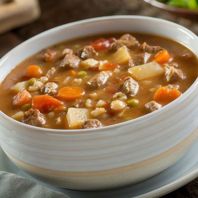 Vegetable With Meat Soup