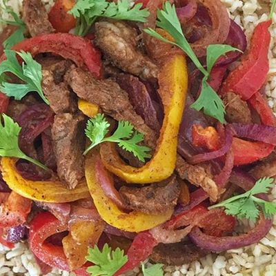 Meat Fajita Rice
