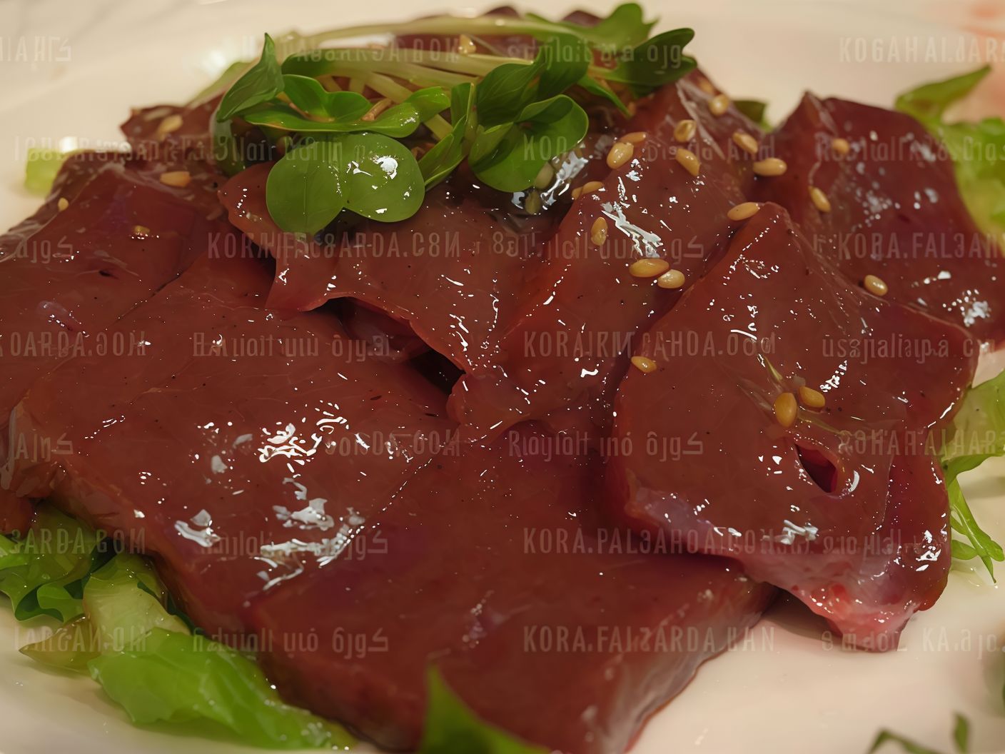 Raw Marinated Liver Kilo