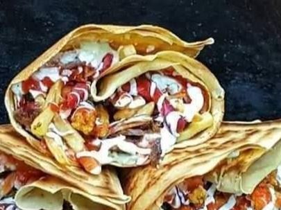 Chicken Fajita Crepe