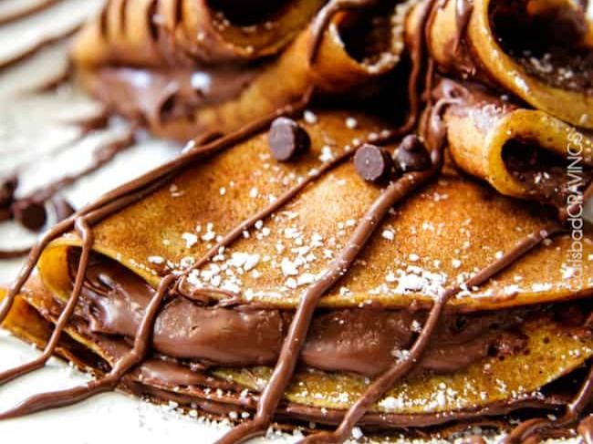 Nutella Chocolate Crepe