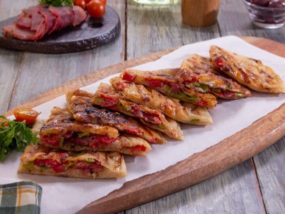 Pastrami With Cheese Hawawshi