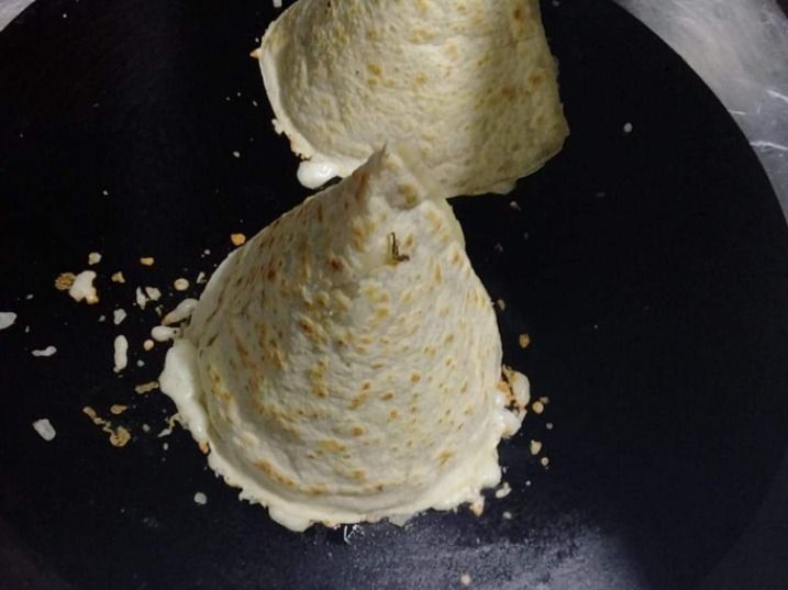 Chicken Strips Mozzarella Cono Crepe