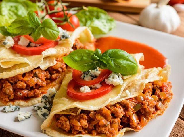 Minced Meat Crepe