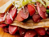 Hot Dog Crepe