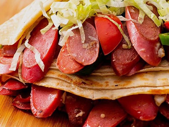 Hot Dog Crepe