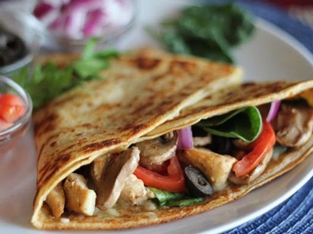 Chicken Shawarma Crepe
