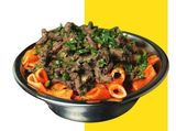 Red Pasta With Liver