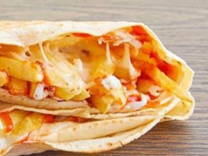 Cheese Potato Crepe