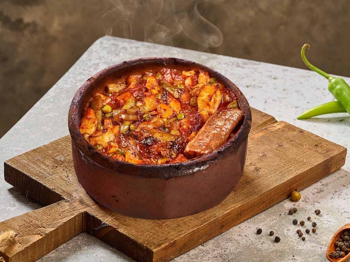 todays vegetables With Meat Casserole