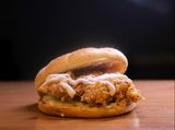 Regular fried chicken sandwich