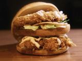 Cheese chicken sandwich