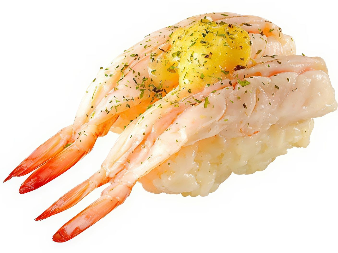 Shrimp With Mozzarella Cheese