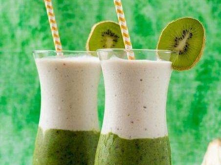 Mango Kiwi Pistachio Milkshake