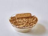 Rice Pudding with Caramel and Lotus
