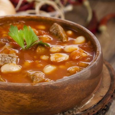Beans Casserole With Kandouz Meat