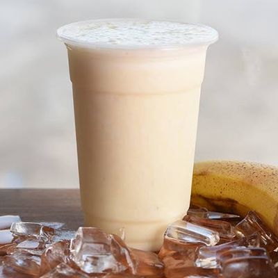 Banana With Milk Juice