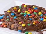 Nutella M&M's waffle