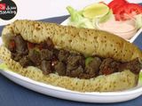mixture Sausage Pan sandwich