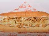 Sweet mix sandwich with cream