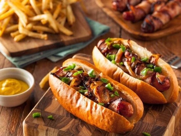 Mexican Hot Dog Sandwich