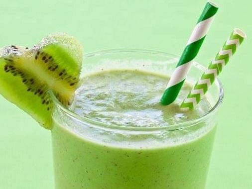Kiwi Milk Shake