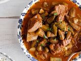 Okra With Meat