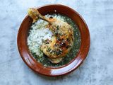Molokhia With Chicken
