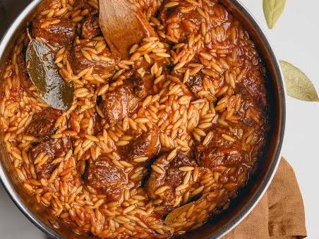 Orzo With Meat