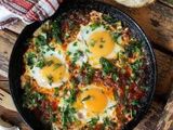 Foul With Eggs And Corned Beef