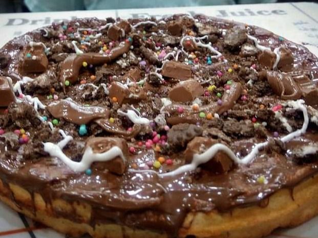 Cadbury Nutella waffle