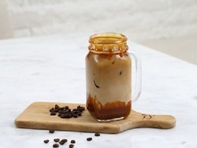 Cold Salted Caramel Latte