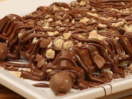 Waffle Nutella Maltesers