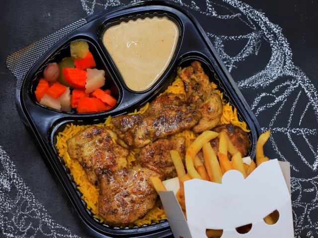 Grilled Chicken With Fries