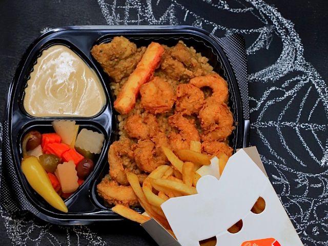 Crispy Seafood Meal