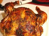 Half Chicken Plain Chicken Without Rice And Sauce