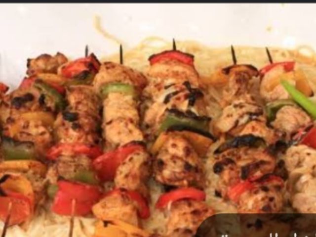 Shish Tawook Pasta Red Sauce