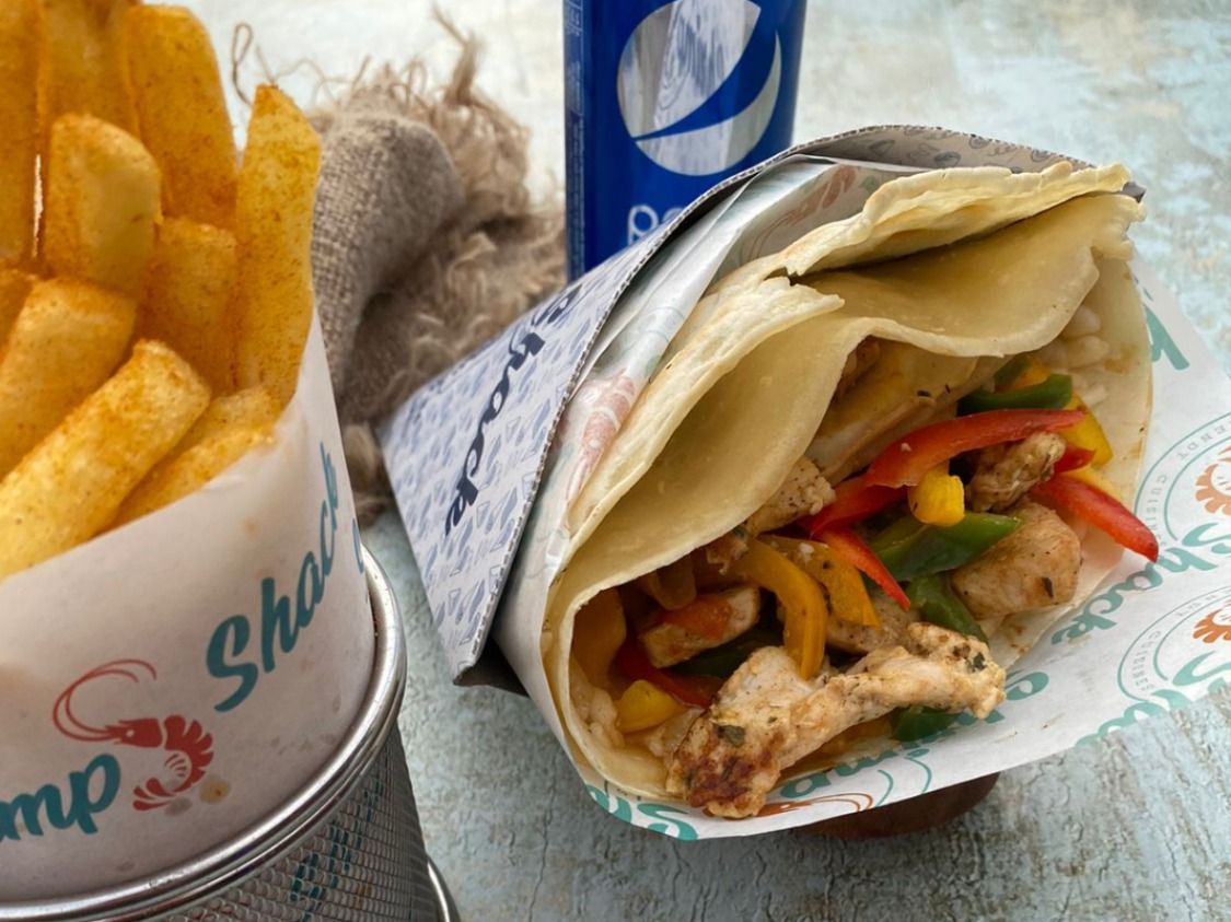 Chicken Fajita Crepe