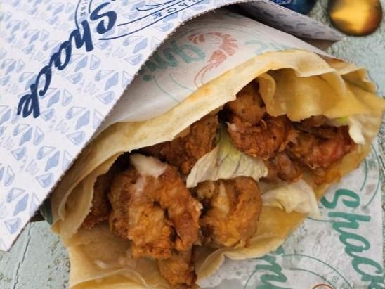 Shrimp Shake Crepe