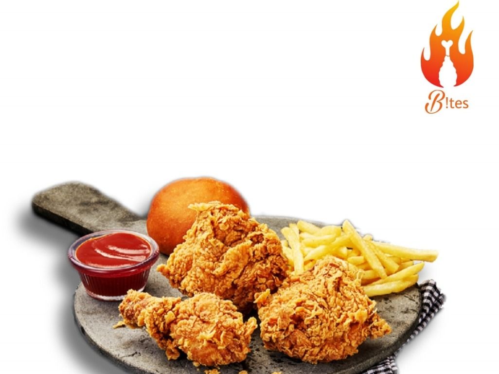 3 Chicken Pieces And 3 Strips Pieces