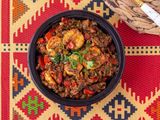 Shrimp Hamsa