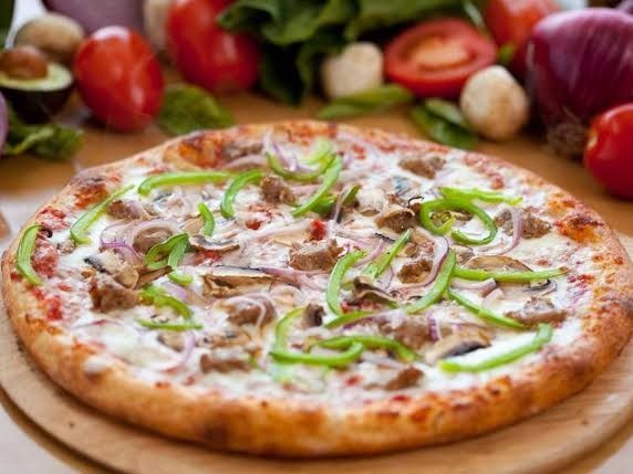 Chicken Mushroom Pizza