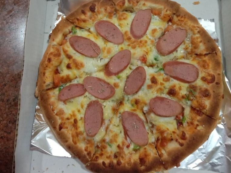 Oriental Sausage Pizza