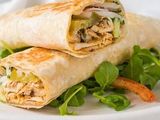 Chicken shawarma sandwich