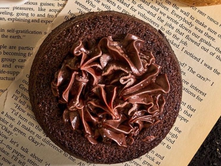 Oat Volcano cake Chocolate.